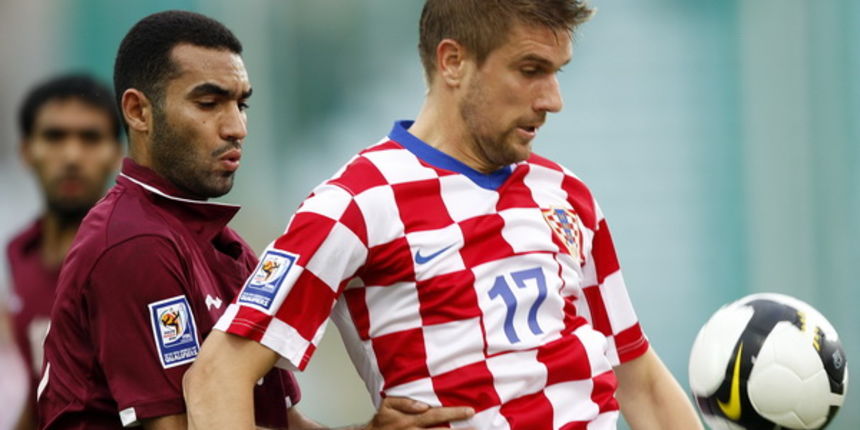 Rijeka, 081009.
Stadion Kantrida.
Prijateljska utakmica Hrvatska – Katar u sklopu priprema nogometne reprezentacije za kvalifikacijski susret sa Kazahstanom za SP 2010 u Juznoj Africi.
Na fotografiji: Ivan Klasnic.
Foto: Ronald Gorsic / CROPIX Rijeka, 081009.
Stadion Kantrida.
Prijateljska utakmica Hrvatska – Katar u sklopu priprema nogometne reprezentacije za kvalifikacijski susret sa Kazahstanom za SP 2010 u Juznoj Africi.
Na fotografiji: Ivan Klasnic.
Foto: Ronald Gorsic / CROPIX