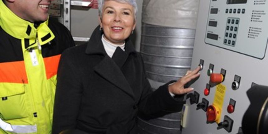 Jadranka Kosor pustila u rad vjetroelektranu (foto:  Nikša Stipaničev/CROPIX)