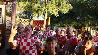 Bibinje: Navijanje za Vatrene i fešta nakon pobjede nad Rusijom