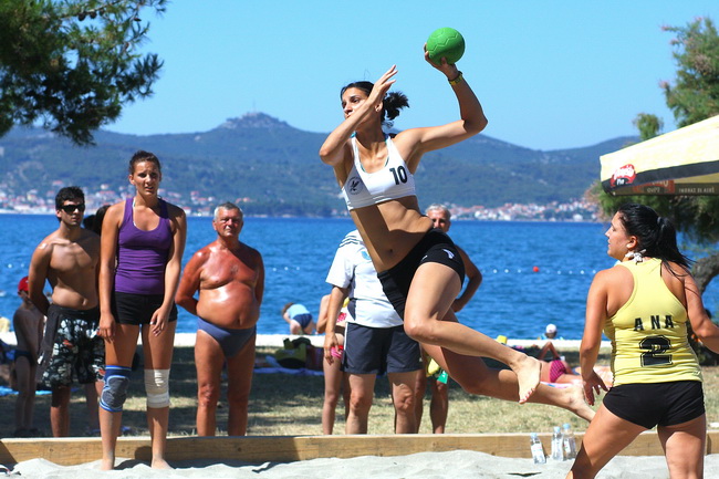 Rukomet na pijesku na pla Rukomet na pijesku na pla