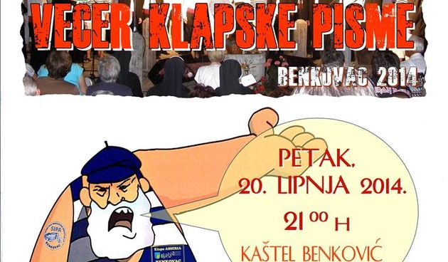 U petak “Večer klapske pisme” u Benkovcu