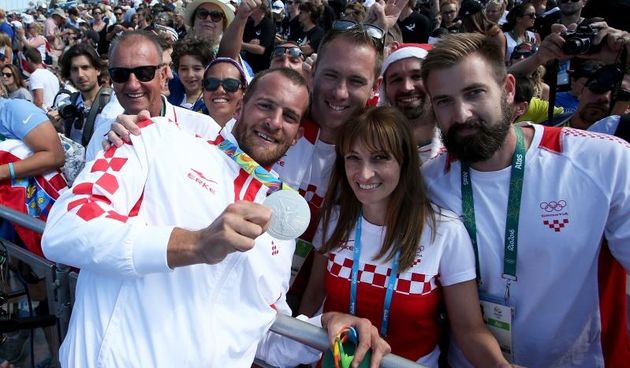 Olimpijske igre Rio 2016., veslanje, samac, finale. Damir Martin osvojio je srebrnu medalju. Photo: Igor Kralj/PIXSELL