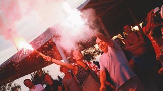 JK Uskok: Proslava olimpijskog zlata Fantele i Marenića