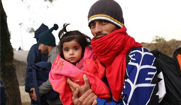 Migranti, Foto: Hina