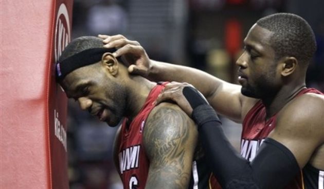 Dwyane Wade i Lebron James (Miami Heat) // AP Photo