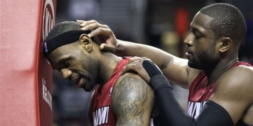 Dwyane Wade i Lebron James (Miami Heat) // AP Photo Dwyane Wade i Lebron James (Miami Heat) // AP Photo