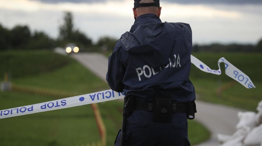Zagreb: Policija zatvorila sve ceste kod oteretnog kanala Odra-Sava, očekuje se vodeni val