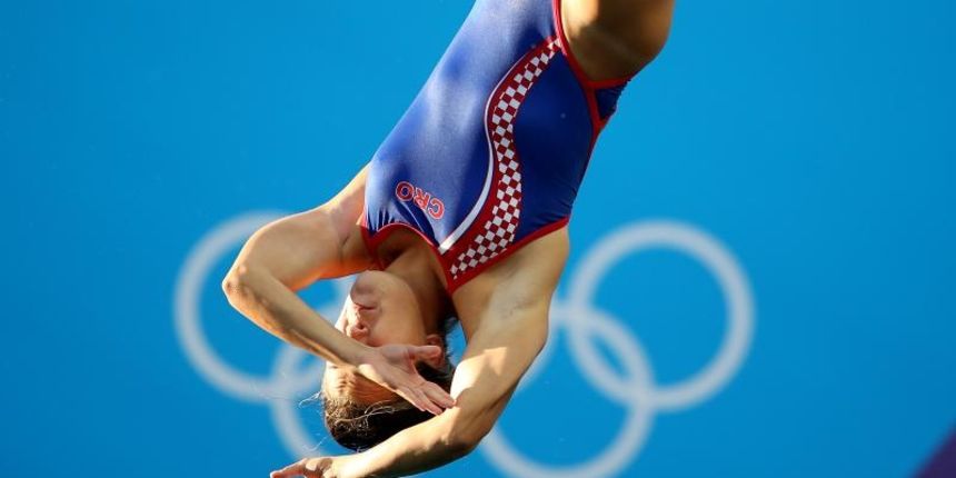 Olimpijske igre Rio 2016. Skokovi u vodu za žene, daska 3m, Marcela Marić. Photo: Igor Kralj/PIXSELL Olimpijske igre Rio 2016. Skokovi u vodu za žene, daska 3m, Marcela Marić. Photo: Igor Kralj/PIXSELL