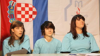 Prezentacija ucenica Medicinske skole Ante Kuzmanica na Megaconference Jr. 2010, Foto: Antonela Vitlov