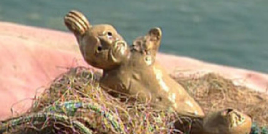 Antička uljarica pronađena kod Baške (foto: HTV)