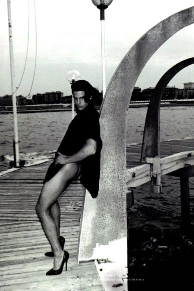 Karl Lagerfeld photoshoot (Moda.hr)