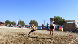 Na plaži Punta u Bibinjama održan 6. Memorijalni turnir u odbojci na pijesku za Tomislav Sikirića – Siku. Foto: Leo Banić Na plaži Punta u Bibinjama održan 6. Memorijalni turnir u odbojci na pijesku za Tomislav Sikirića – Siku. Foto: Leo Banić