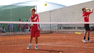 Pripreme teniske reprezentacije na Višnjiku