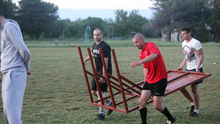 Trening zadarskih ragbijaša u Zemuniku (foto:Saša Čuka)