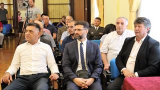 Primanjem u Domu županije uz dodjelu prigodnih zahvalnica svečano je obilježena 32. godišnjica osnutka i borbenog djelovanja 112. brigade Hrvatske vojske.