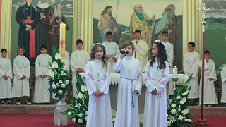 Bibinje: sakrament Prve pričesti, foto-L. Banić Bibinje: sakrament Prve pričesti, foto-L. Banić