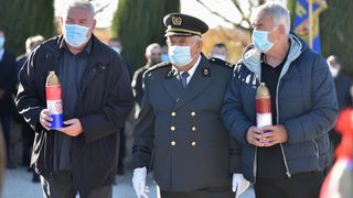 Obilježavanje Dana sjećanja na žrtvu Škabrnje 1991. Obilježavanje Dana sjećanja na žrtvu Škabrnje 1991.