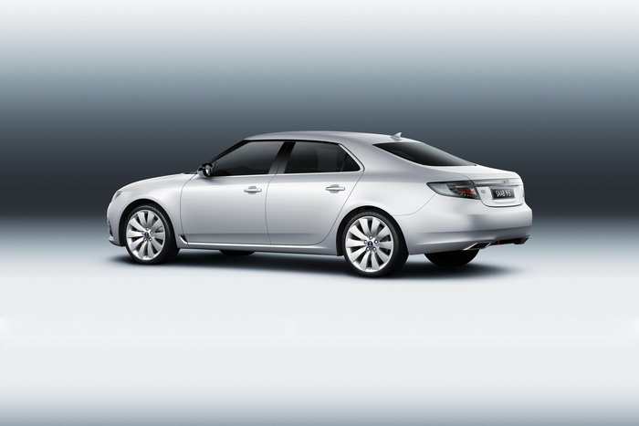Saab 9-5 sedan 2009.