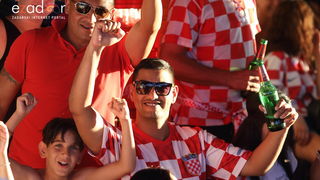 Bibinje: Navijanje za Vatrene i fešta nakon pobjede nad Rusijom