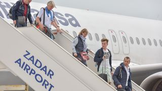 U zračnu luku Zadar svečano sletio prvi zrakoplov Lufthanse iz Frankfurta