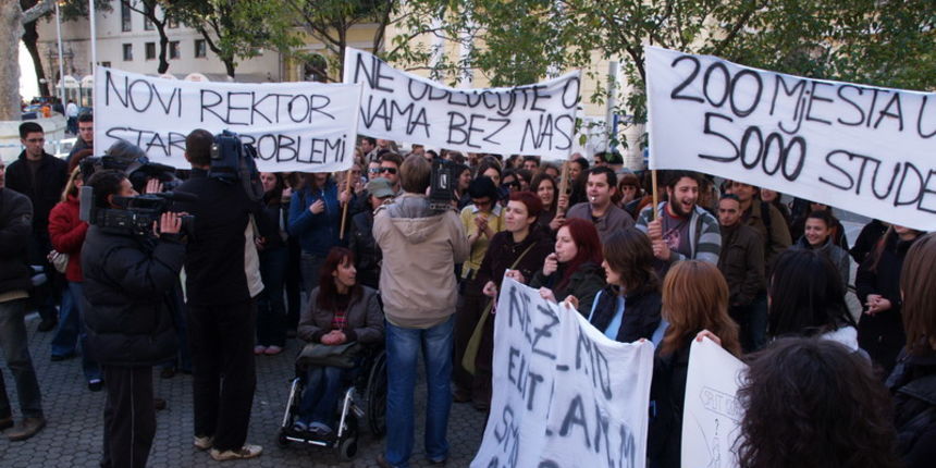 Studentski prosvjed, Zadar 5.12.2007. Studentski prosvjed, Zadar 5.12.2007.