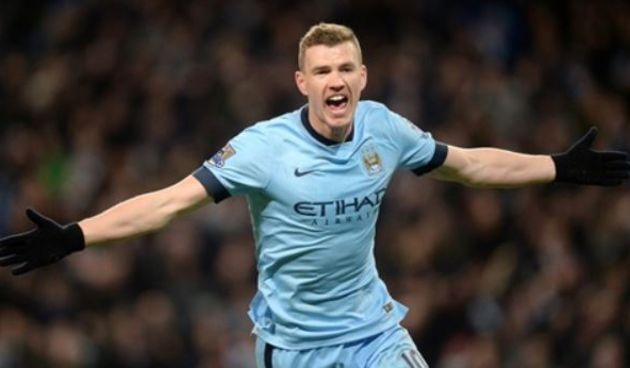 Edin Džeko, foto: mcfc.co.uk