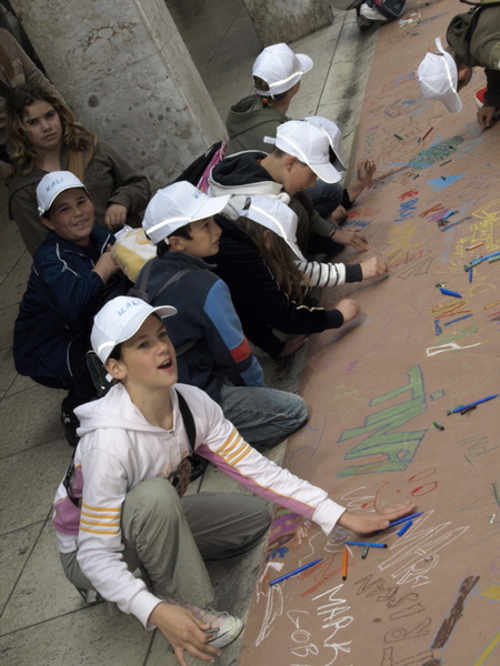 Eko dani 2009: Eko grafiti i Zagrlimo poluotok (Foto: Sasa Cuka)