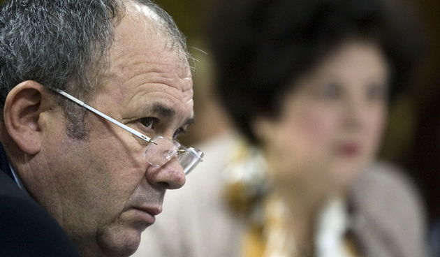 Split, 271212.
U Banovini je odrzana sjednica Gradskog vijeca grada Splita na kojoj su dvije glavne tocke bile proracun za 2013. godinu i financijska pomoc KK Splitu.
Na fotografiji: Zeljko Kerum.
Foto: Ante Cizmic / CROPIX