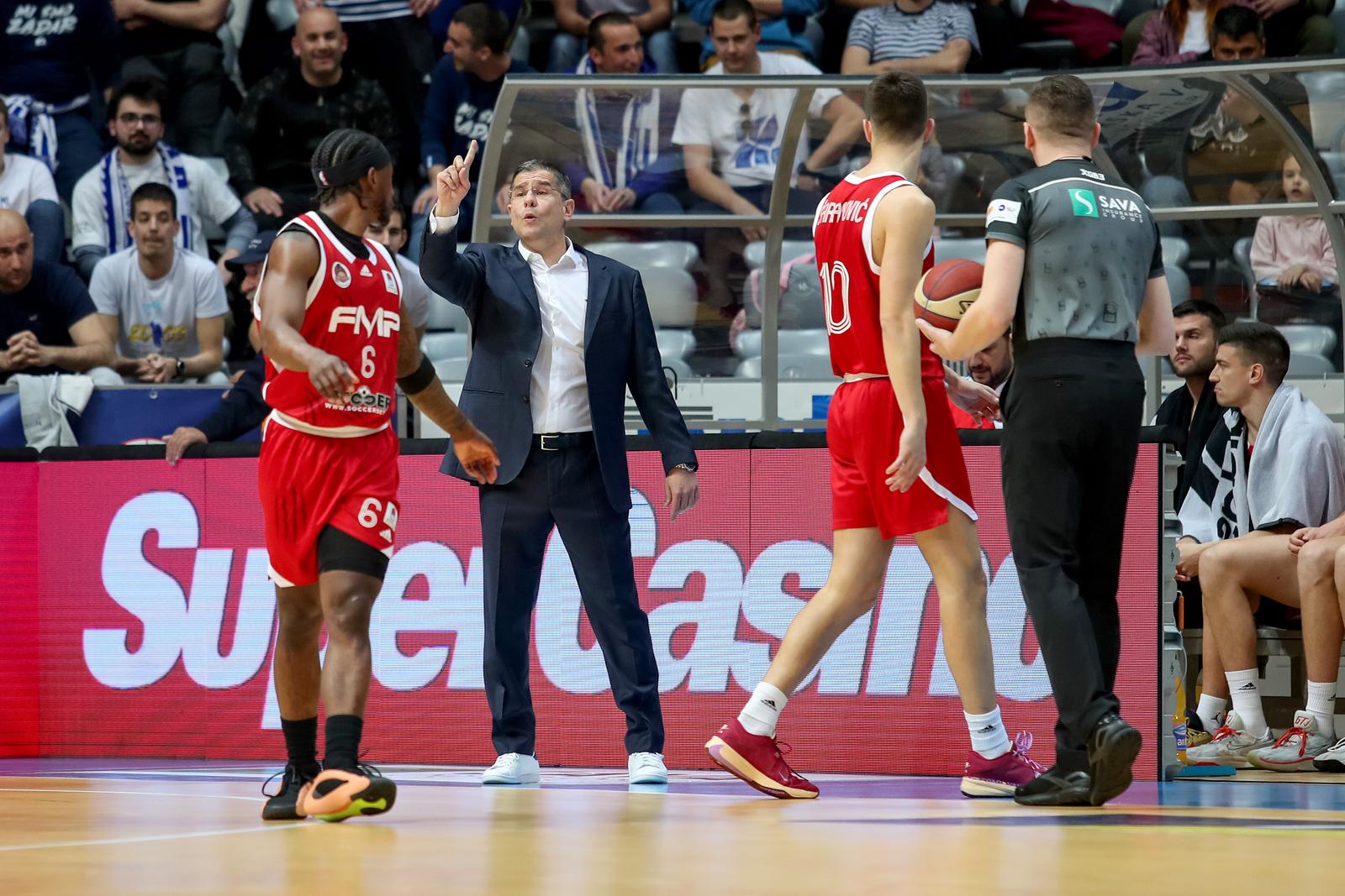 AdmiralBet ABA liga, 25. kolo: KK Zadar – KK FMP Soccerbet 72-75 AdmiralBet ABA liga, 25. kolo: KK Zadar – KK FMP Soccerbet 72-75