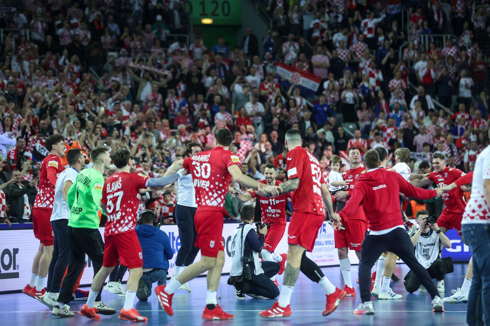 Hrvatski rukometaši slave prolazak u finale Svjetskog prvenstva
