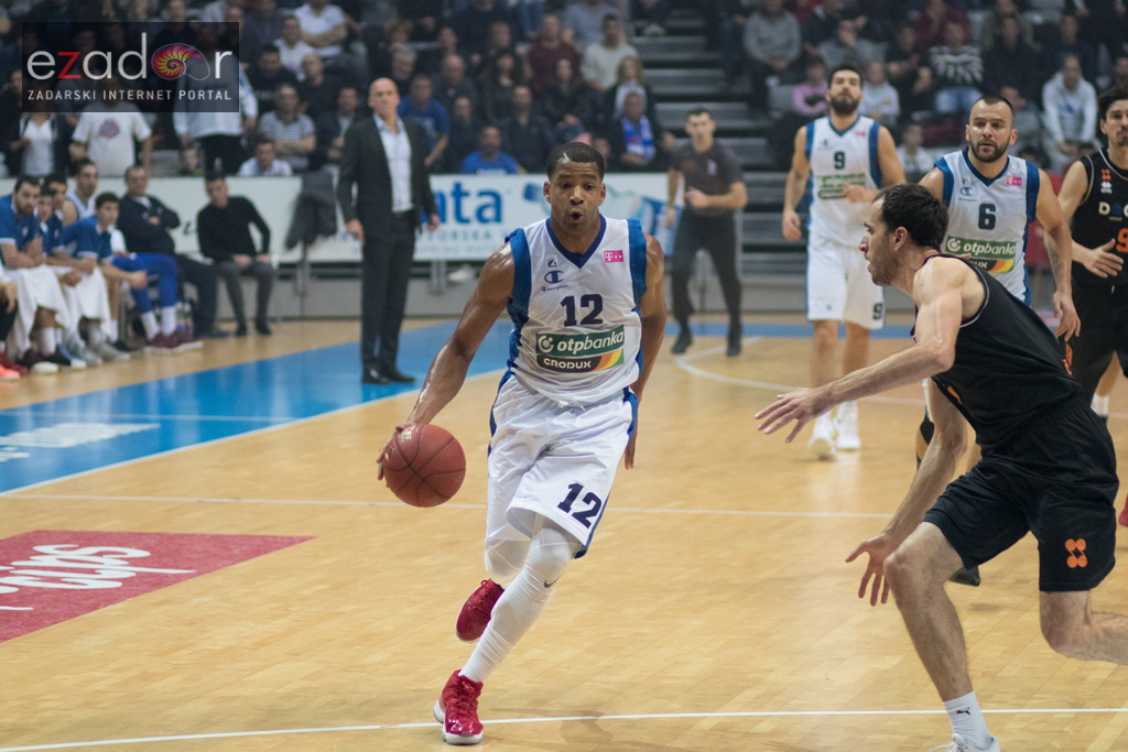 HT Premijer liga: 9. kolo: KK Zadar – GKK Šibenik 81-72. Joshua Bostic