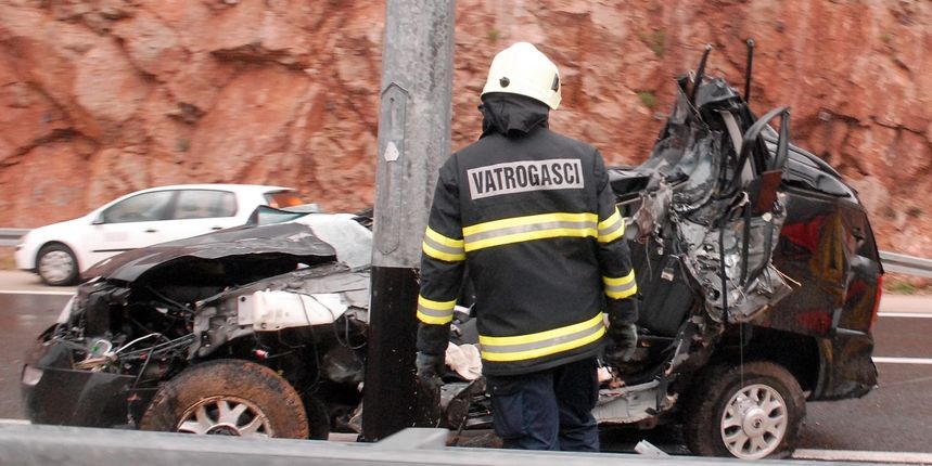 Prometna nesreća kod tunela Bristovac Prometna nesreća kod tunela Bristovac