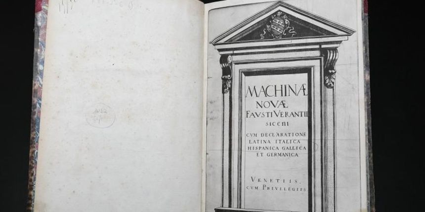 Faust Vrančić: Knjiga o izumuma (Machinae novae)