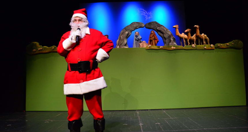 Betlehemska ovčica i Djed Božićnjak u KLZ Betlehemska ovčica i Djed Božićnjak u KLZ