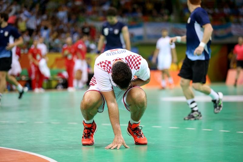 Olimpijske igre Rio 2016. Rukomet, 2. kolo, skupina A, Hrvatska – Argentina 27-26. Photo: Igor Kralj/PIXSELL Olimpijske igre Rio 2016. Rukomet, 2. kolo, skupina A, Hrvatska – Argentina 27-26. Photo: Igor Kralj/PIXSELL