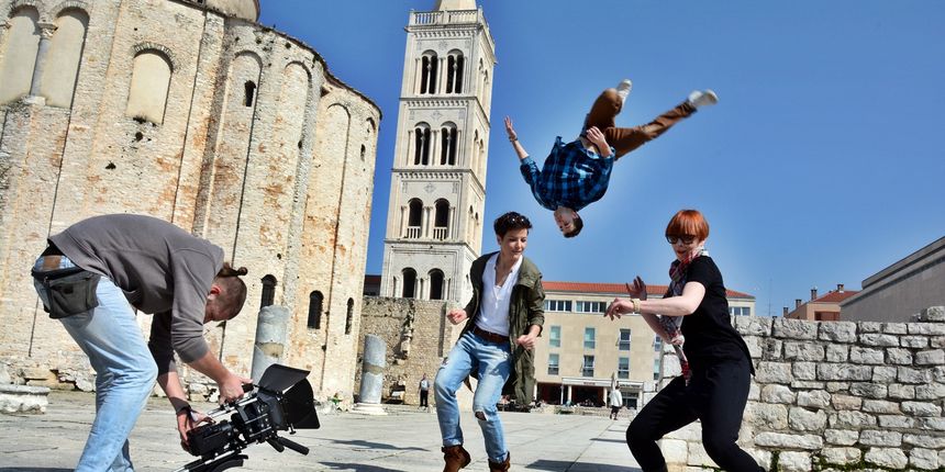 I Zadar snima “HAPPY” spot: Dođite u petak u 16 sati na Pozdrav suncu!, foto: Iva Perinčić I Zadar snima “HAPPY” spot: Dođite u petak u 16 sati na Pozdrav suncu!, foto: Iva Perinčić