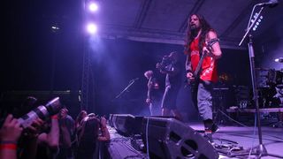 06.06.2014., Zadar – Koncert brazilskog benda Sepultura u sklopu trodnevnog Underwall festivala. Photo: Filip Brala/PIXSELL 06.06.2014., Zadar – Koncert brazilskog benda Sepultura u sklopu trodnevnog Underwall festivala. Photo: Filip Brala/PIXSELL