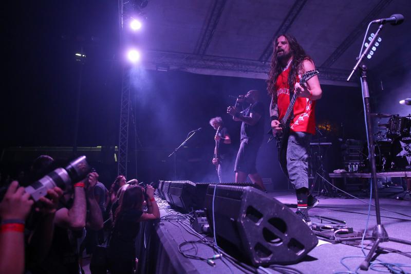06.06.2014., Zadar – Koncert brazilskog benda Sepultura u sklopu trodnevnog Underwall festivala. Photo: Filip Brala/PIXSELL 06.06.2014., Zadar – Koncert brazilskog benda Sepultura u sklopu trodnevnog Underwall festivala. Photo: Filip Brala/PIXSELL