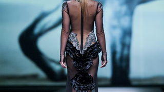 Zagreb, 201012.
U shopping centru Westgate od 18.-20.10. odrzava se modna revija Cro A Porter.
Na fotografiji: revija Matija Vuica.
Foto: Neja Markicevic / CROPIX