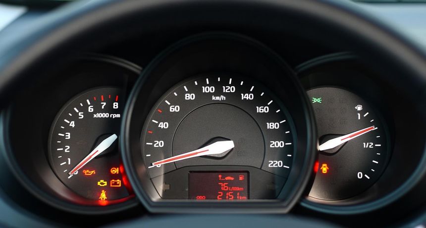 automobil kilometraža kontrolna ploča automobil kilometraža kontrolna ploča