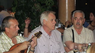 Restoran Niko: Ćiro Gašparac i klape na degustaciji Krauthakerovih vina, Foto: Mladen Malik
