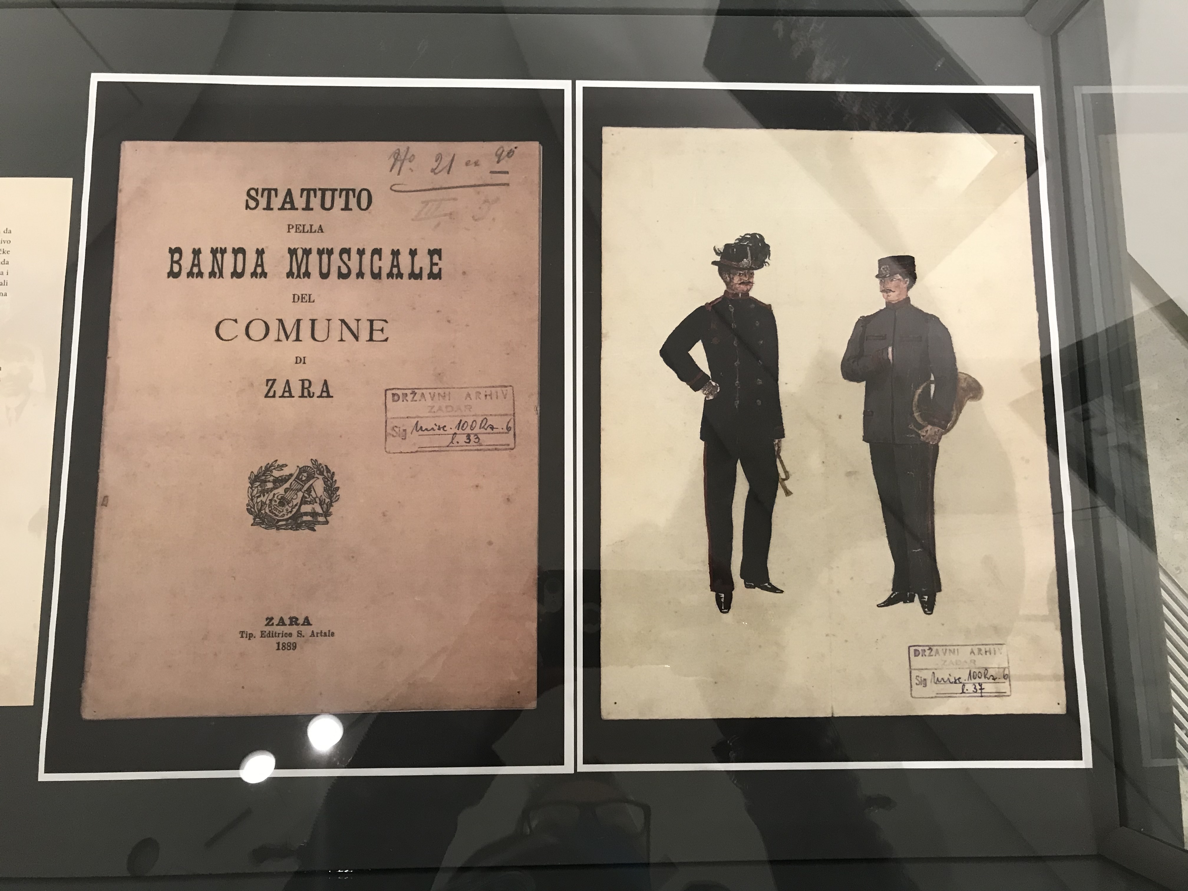 Do 25. listopada razgledajte izložbu povodom 150. obljetnice Gradske glazbe Zadar