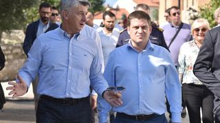 Ministri Butković i Ćorić obišli poplavljena područja u Zadarskoj županiji