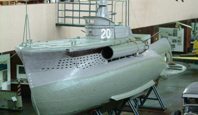 U Tehničkom muzeju podmornica iz 2. svjetskog rata