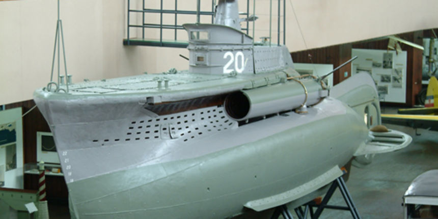 U Tehničkom muzeju podmornica iz 2. svjetskog rata U Tehničkom muzeju podmornica iz 2. svjetskog rata