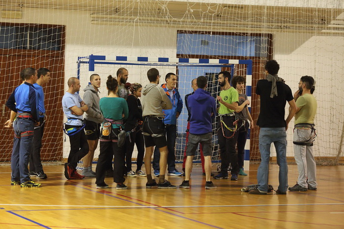 Bibinje: Županijsko natjecanje u sportskom penjanju na umjetnoj stijeni. Foto: Leo Banić