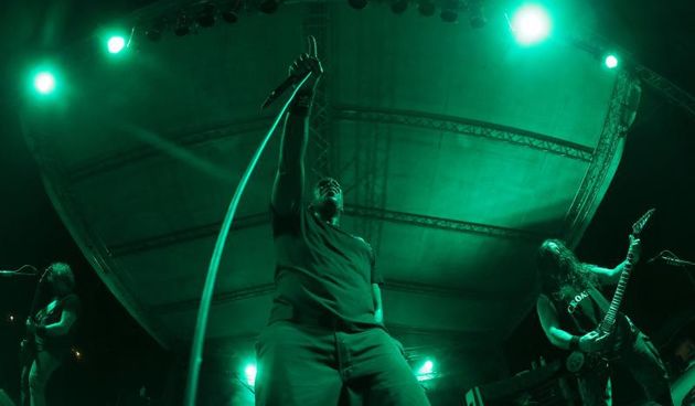 06.06.2014., Zadar – Koncert brazilskog benda Sepultura u sklopu trodnevnog Underwall festivala. Photo: Filip Brala/PIXSELL