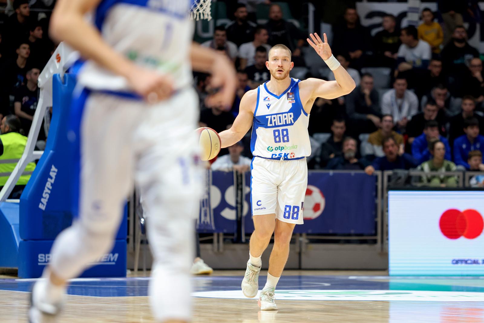Zadar i Cibona odigrali utakmicu 16. kola AdmiralBet ABA lige