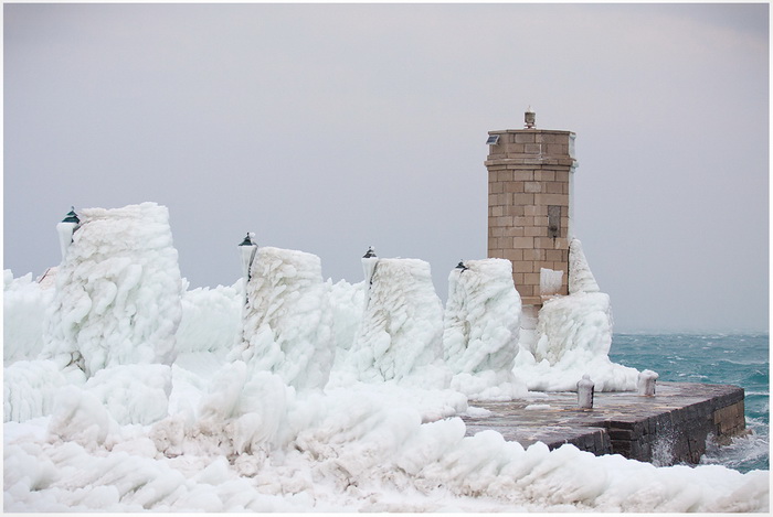 Đir po ledu okovanom Senju, Foto: Kristijan Orlić Đir po ledu okovanom Senju, Foto: Kristijan Orlić
