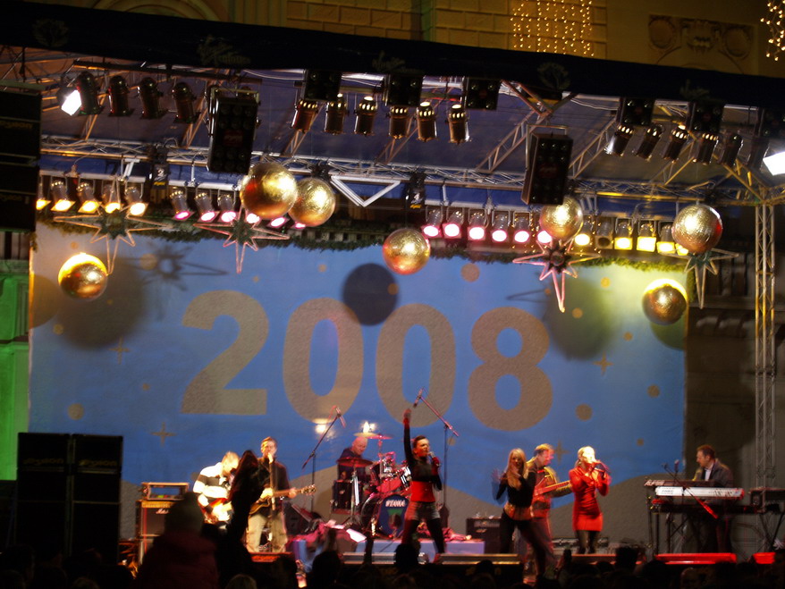Docek 2008. na Narodnom trgu Docek 2008. na Narodnom trgu